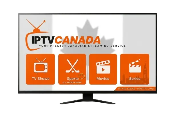 IPTV Canada service running on Smart TV across all provinces
