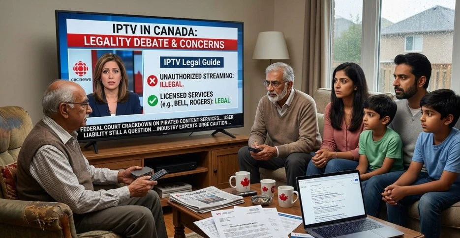 is iptv illegal in canada